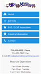 Mobile Screenshot of aplusmobilemaintenance.com